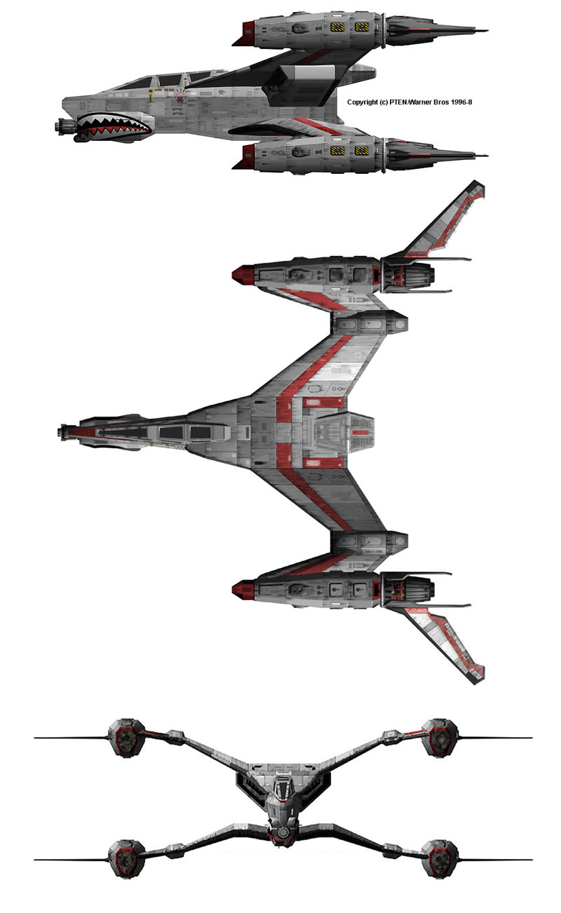 Illustration for article titled My Magnificent 7: The Space Fightercraft Edition